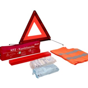 Kalff* Premium varnostni paket v rdeči najlonski vrečki, Standard "Trio"